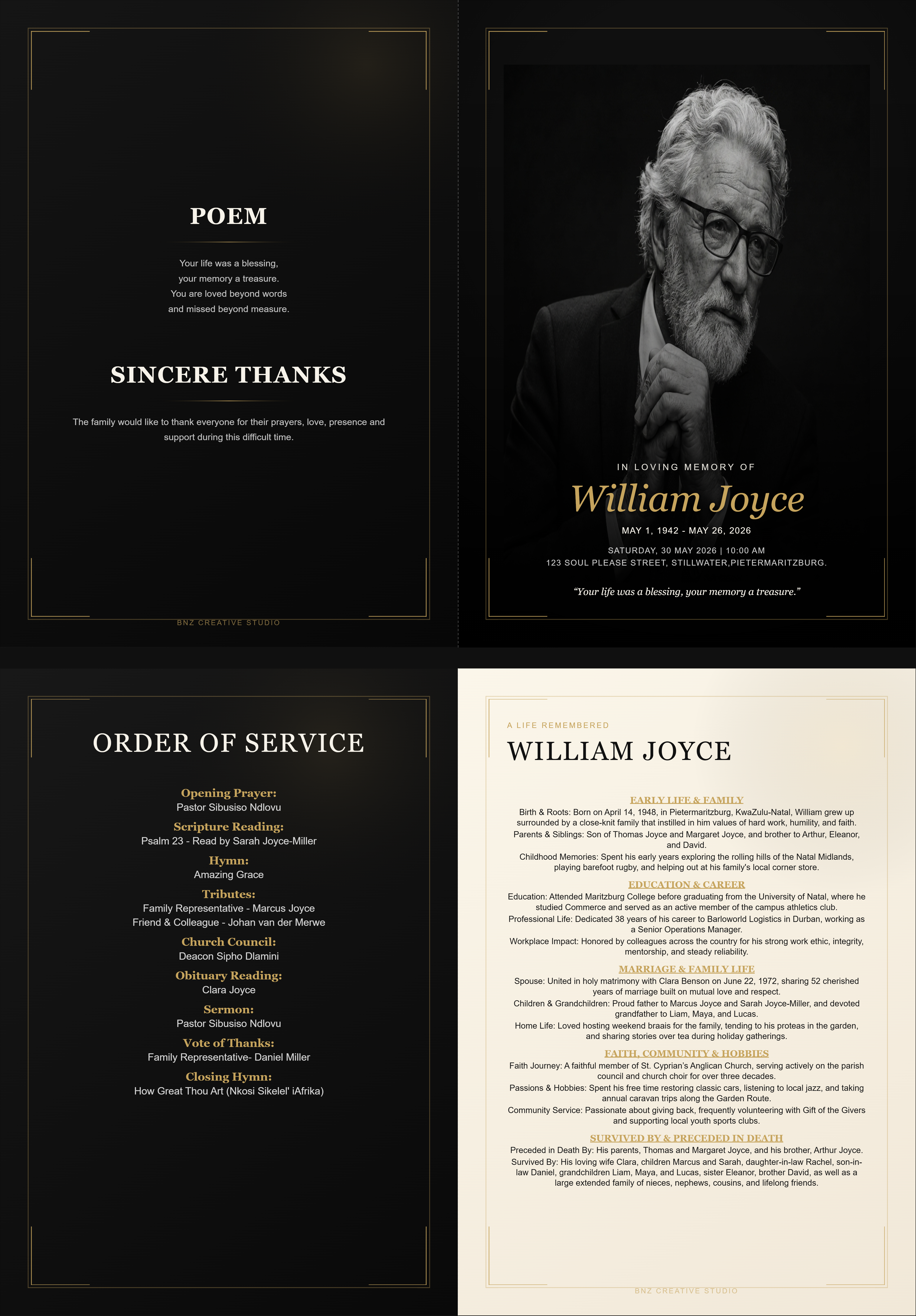 Programme design showcase